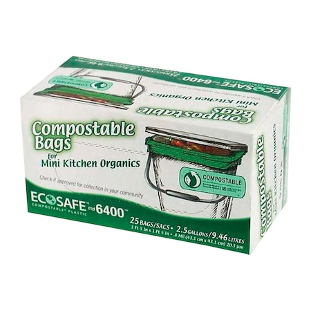 Eco-Safe Trash Bag Compstble 2.6G GKL032195